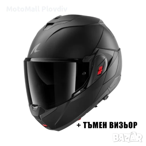 Каска Shark Oxo Dark Shadow Mat Black