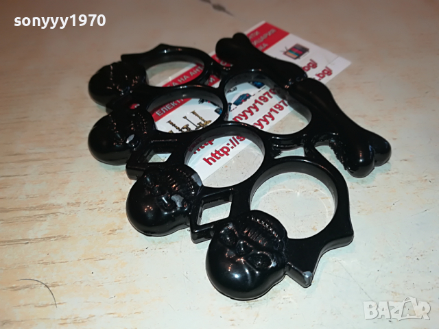 бокс-черен с черепи и кокали-нов модел 2403221011, снимка 14 - Колекции - 36214767