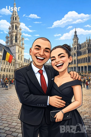 Карикатура, снимка 5 - Картини - 53022068