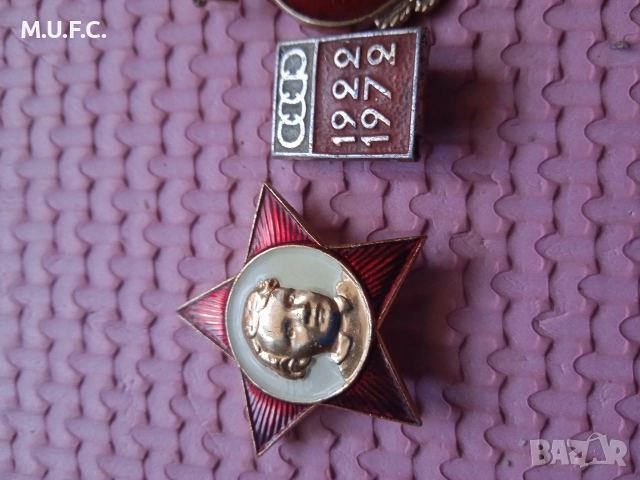 Значки СССР Москва Ленин.Оригинални, снимка 2 - Колекции - 52855937