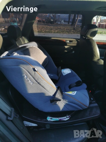 NUNA детско столче 0-15м 360  isofix позиция сън, снимка 2 - Столчета за кола и колело - 53846046