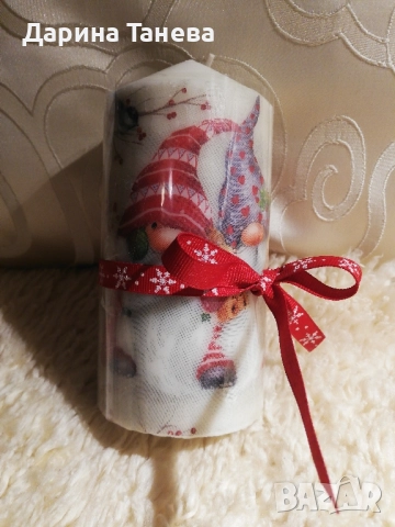 Коледни свещи, снимка 6 - Коледни подаръци - 52445216