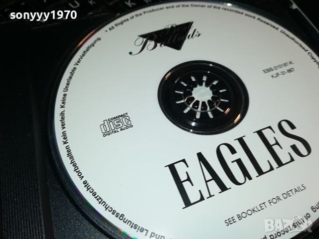 EAGLES CD 2902240850, снимка 5 - CD дискове - 44524032