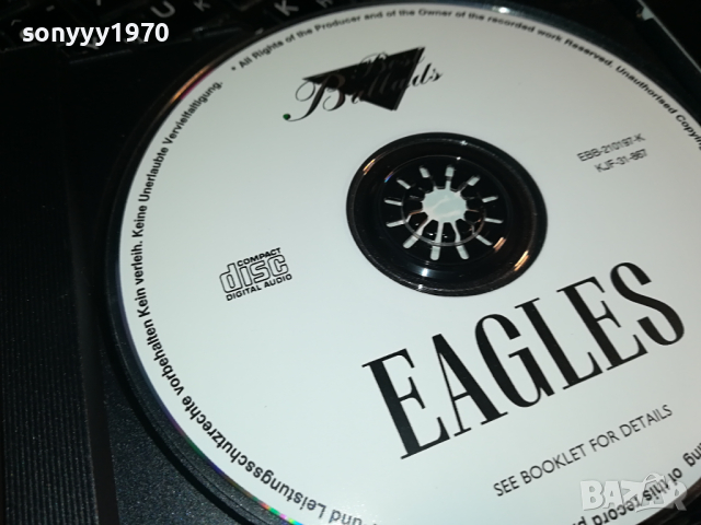 SOLD-EAGLES CD 2902240850, снимка 5 - CD дискове - 44524032