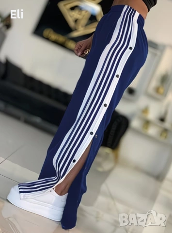 🌟 Fashion Street Loose Wide-Leg Sweatpants 🌟, снимка 12 - Панталони - 53629617