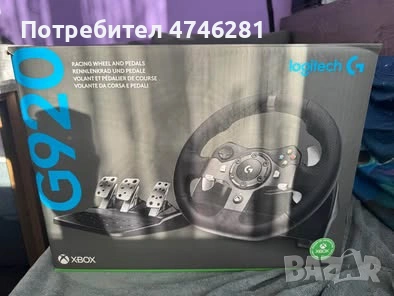 Logitech g920+shifter, снимка 5 - Джойстици и геймпадове - 53591931