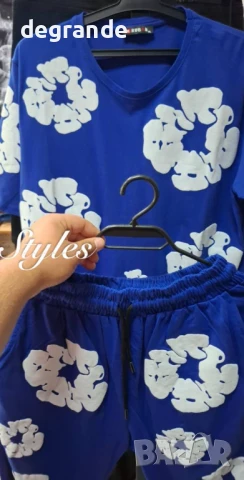 Мъжки комплект със силиконови мотиви 