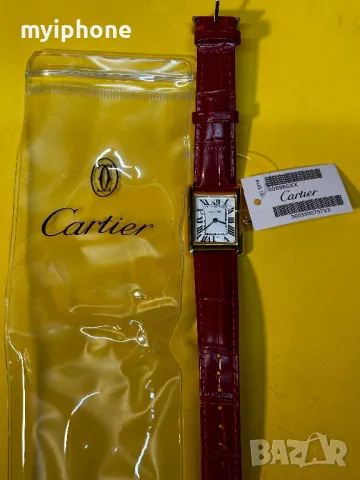 Луксозен дамски часовник Cartier, снимка 10 - Дамски - 49364233
