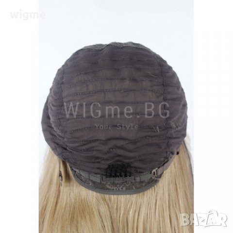 Дълга тъмноруса чуплива лейс фронт перука Дженифър, снимка 3 - Аксесоари за коса - 35784735