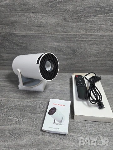 ПРОМО ! 4К Android Smart / Смарт мини проектор !, снимка 6 - Плейъри, домашно кино, прожектори - 53857970