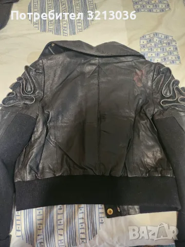 Кожено яке Vero Moda, снимка 5 - Якета - 55953266