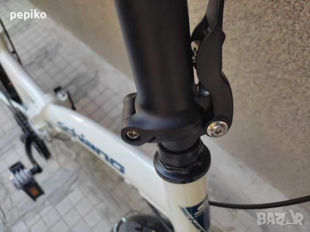 Продавам колела внос от Германия  тройносгъваем алуминиев велосипед SCHIANO IT 20 цола, снимка 8 - Велосипеди - 50938392