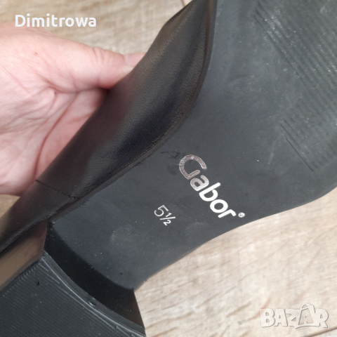 н.38,5 Gabor, снимка 7 - Дамски обувки на ток - 44792103