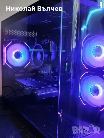 Геймърски компютър Ryzen 5 5500 + RTX 2060 Super 8GB | Panoramic Glass / ARGB