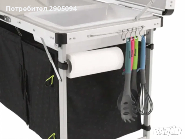 Продавам уникална маса/шкаф за къмпинг Outwell, снимка 4 - Къмпинг мебели - 52389828