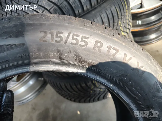 4бр.летни гуми CONTINENTAL 215 55 17 DOT25 цена за брой, снимка 7 - Гуми и джанти - 55766569
