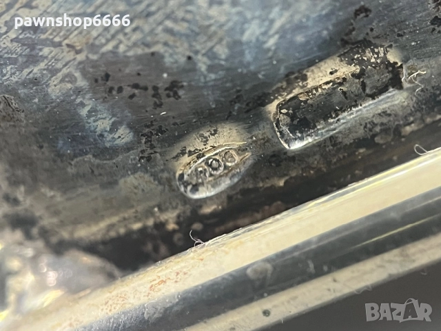 Сребърна фруктиера – проба 800 – масивно сребро, снимка 11 - Други - 52844930