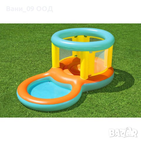 Детски басейн с батут 2в1, снимка 7 - Надуваеми играчки - 41492248