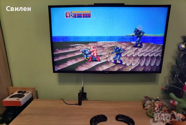 SEGA MEGA DRIVE 2 HDMI с БЕЗЖИЧНИ контролери и 5000 игри, снимка 10 - Други игри и конзоли - 48481660