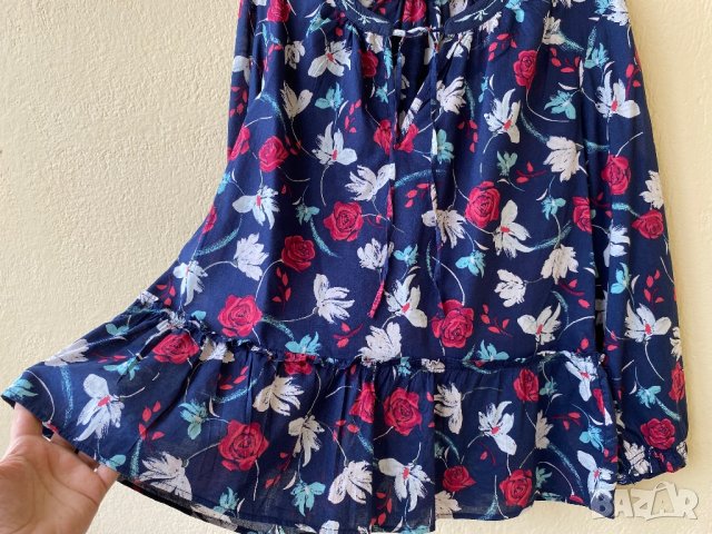 Свежа риза Benetton - L, снимка 2 - Ризи - 41119205