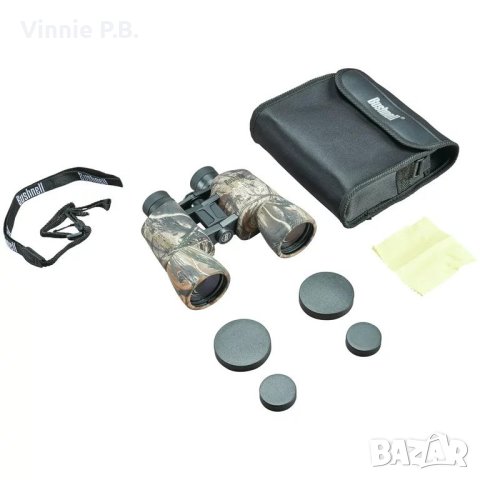 БИНОКЪЛ Bushnell Power View 10x50mm Camouflage Real Tree AP Camouflage, снимка 10 - Екипировка - 42003123