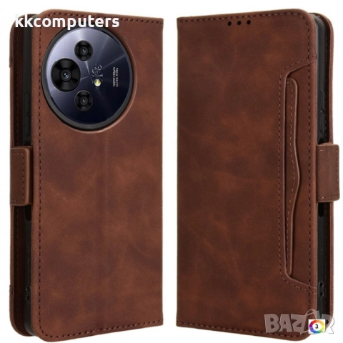 TCL 50 Pro Nxtpaper 5G / 50 Nxtpaper 5G Multiple Card Slots Wallet Кожен Калъф и Протектор, снимка 3 - Калъфи, кейсове - 52611105