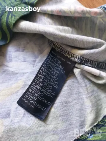 Tommy Hilfiger - страхотна мъжка тениска Л, снимка 6 - Тениски - 48898304