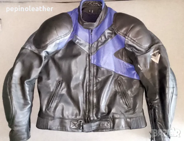 Кожено МОТО байкърско яке със и без протектори, разни номера, 50-180 лв, снимка 16 - Якета - 8857477