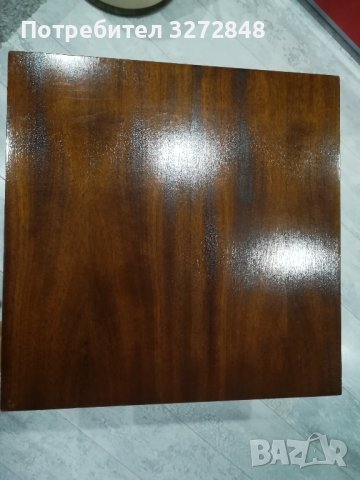 Дървена масичка - Троян /55/55/51см, снимка 4 - Маси - 42277718