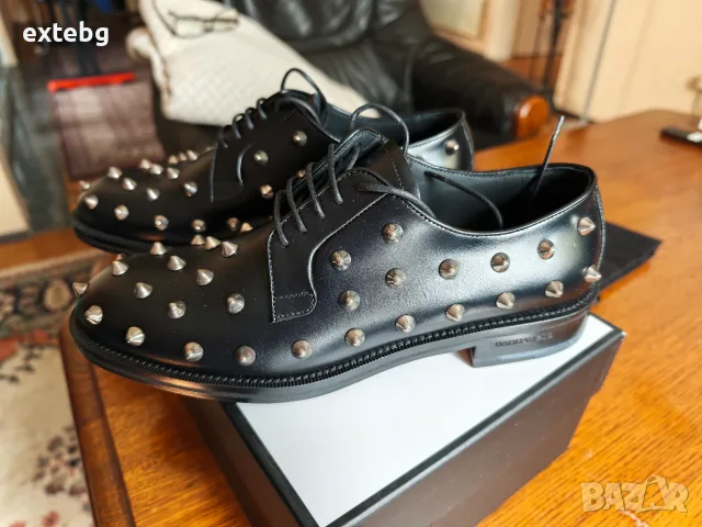 DSQUARED2 нови оригинални кожени обувки разм.42, снимка 5 - Официални обувки - 53802293