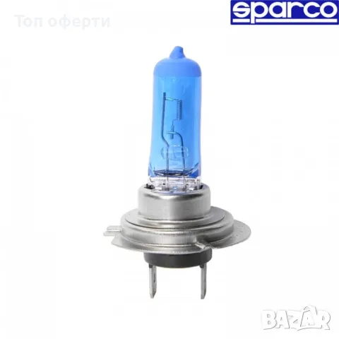 Крушки Sparco H7 12V 55W - 1404 THUNDER 2бр/к-т, снимка 2 - Аксесоари и консумативи - 49369611