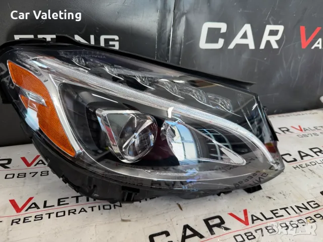 Фар фарове десен LED Mercedes C W205 far farove Мерцедес Ц В205 205 USA, снимка 2 - Части - 55769820