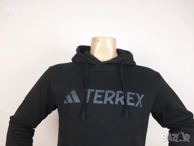 Adidas Terrex - Оригинален мъжки суитшърт размер S, M, снимка 5 - Суичъри - 51753198