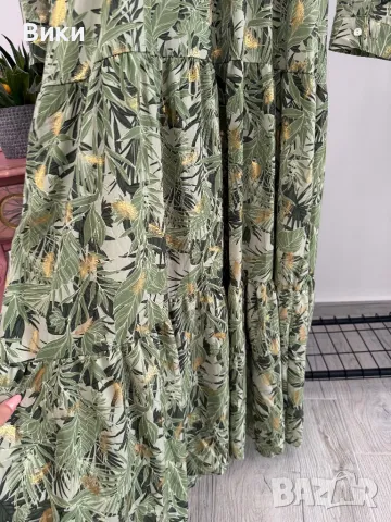 Дълга рокля в размер M, снимка 7 - Рокли - 48428421