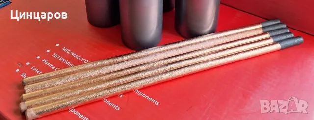 Електрод,пръчка графит разбъркване стопен метал пота,тигел, снимка 2 - Други машини и части - 49243875