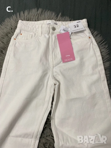 Дамски дънки тип лек балон, снимка 2 - Дънки - 53219847