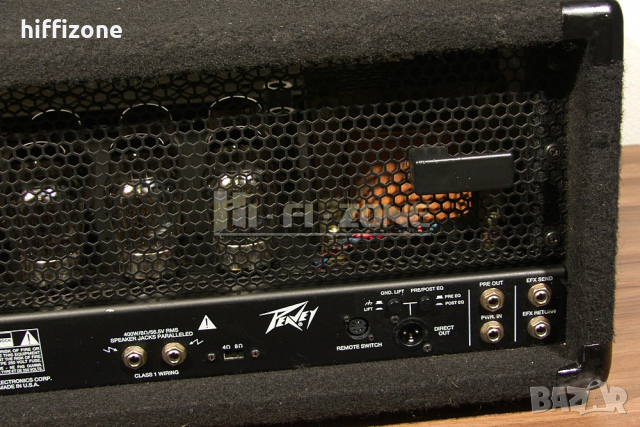 Лампов усилвател Peavey classic 400, снимка 9 - Ресийвъри, усилватели, смесителни пултове - 36147094