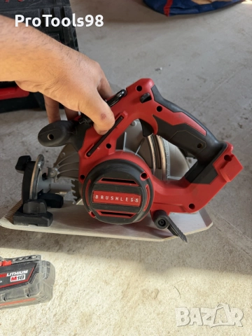 Milwaukee M18BLCS66 безчетков циркуляр, снимка 6 - Циркуляри - 56167580