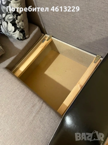 Универсален (ляв/десен) модулен диван с място за съхранение, снимка 4 - Дивани и мека мебел - 53089433