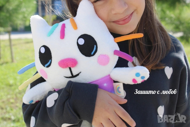 Къщата на Габи , Хей Габи, Кекс коте, Gabby's dollhouse, снимка 4 - Плюшени играчки - 52635043