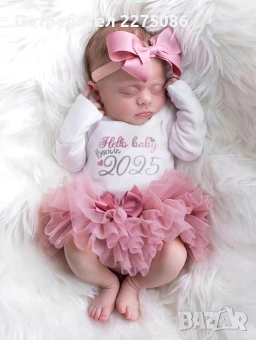 Бебешки комплект за момиче, снимка 1