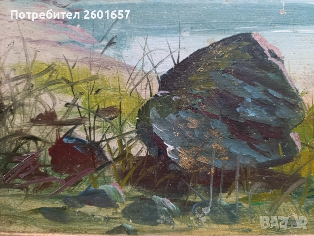 Стара картина , пейзаж., снимка 3 - Картини - 53011383