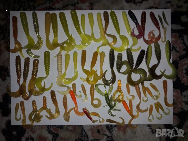 Силиконови примамки за риболов