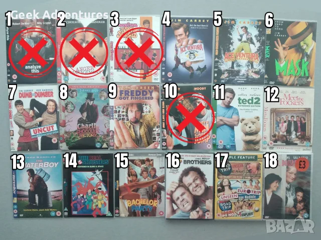 Комедия Филми DVD's - Оригинални Дискове на Английски Език, снимка 2 - Комедии - 47015749