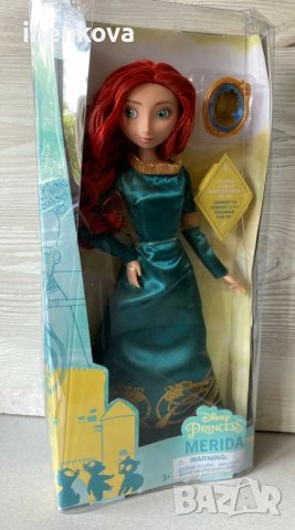 Оригинална кукла Мерида - Храбро сърце - Дисни Стор Disney Store  , снимка 4 - Кукли - 36585489