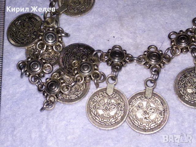 ЕТНОГРАФСКА ОГЪРЛИЦА НИКЕЛИРАНА БЛАГОРОДНА СТОМАНА ИДЕАЛНАза НОСИЯ ВЪЗСТАНОВКИ ФОЛКЛОРЕН СЪБОР 38655, снимка 8 - Колиета, медальони, синджири - 41682287