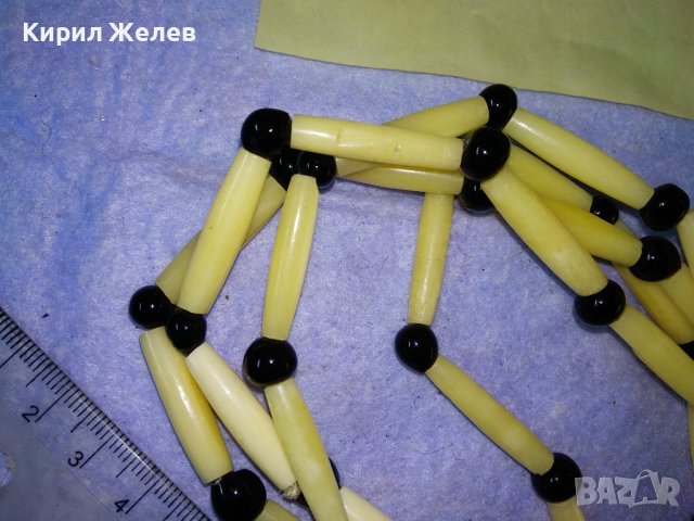 СТИЛНО СТАРО ВИНТИДЖ ГЕРДАНЧЕ КОЛИЕ РЕТРО БИЖУ НАКИТ УКРАШЕНИЕ 34693, снимка 6 - Колиета, медальони, синджири - 39197039