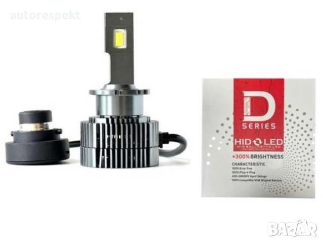 Диодни крушки за ксенон D2S/R - 2бр/к-т лед ксенон крушки