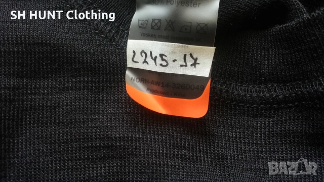 NORHEIM Thermo Underwear 70% Merino Wool размер S термо блуза 70% Мрино вълна - 1606, снимка 10 - Екипировка - 52699198