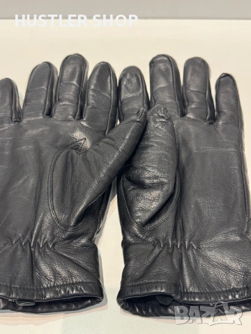 Мъжки ръкавици от естествена кожа HANDSKMAKAR'N OUTDOOR. Размер 10, снимка 3 - Ръкавици - 53138371